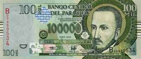 guarani paraguaio para dolar